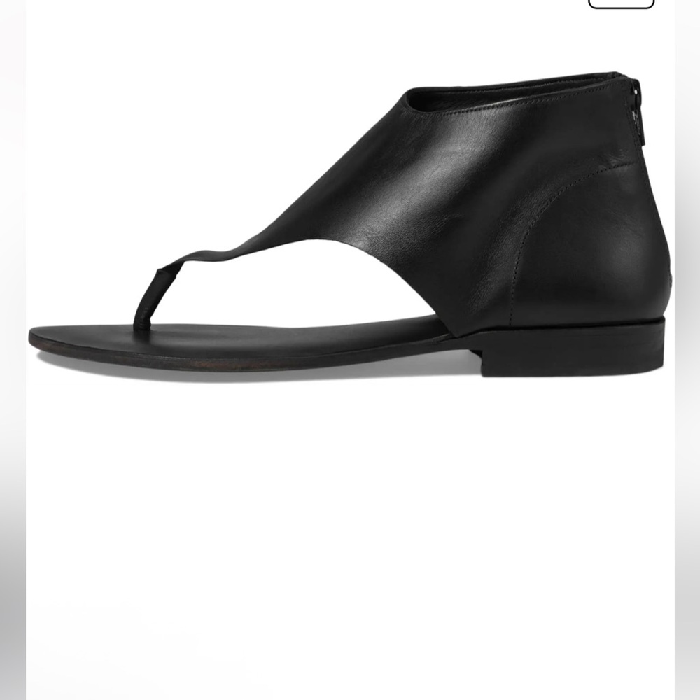 Free People NIB Uma Thong Sandal Black Sandals - Picture 4 of 6